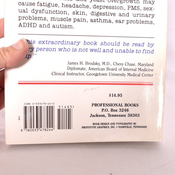 Yeast Connection Handbook By William G. Crook - Picture 6 of 9